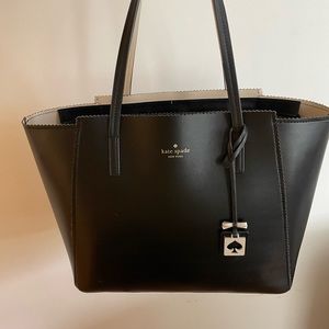 Black leather Kate Spade Purse